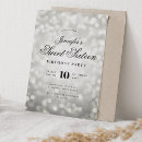 Search for formal sweet 16 invitations Silver