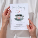 Search for coffee bridal shower invitations Whimsical
