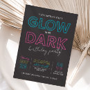 Search for glow in the dark dance invitations Pink