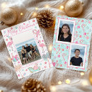 Search for aqua christmas cards Pink