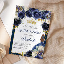 Search for navy quince invitations Mexican spanish latina