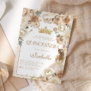 Search for champagne quinceanera invitations Quinceañera