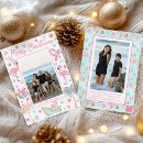 Search for aqua christmas cards Pink