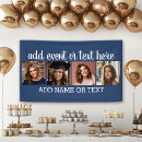 Search for graduation photo collage party signs Modern
