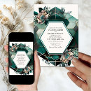 Search for green design invitations Typography