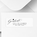 Search for graduation return address labels Elegant