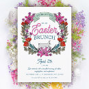 Search for easter gathering invitations Watercolor