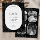 Search for abstract graduation invitations Black and white