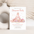 Search for sleepover birthday invitations Girl