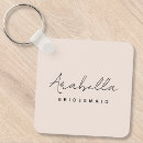 Search for trendy bachelorette keychains Maid of honour