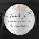 Search for silver glitter wedding stickers Heart