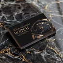 Search for watch repair business cards Black