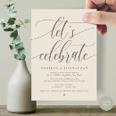 Search for lets celebrate wedding invitations Elopement