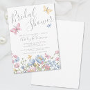 Search for butterfly garden bridal shower invitations Love is in bloom
