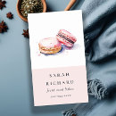 Search for macaron business cards Cake decorator