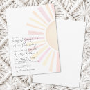 Recherche de rayons de soleil invitations Mother to be