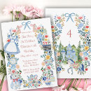 Recherche de alice au pays invitations Floral