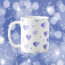 Search for blue heart mugs Pattern