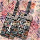 Recherche de wanderlust bagages étiquettes Flanc