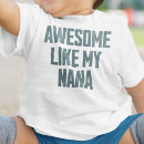 Search for nana baby shirts Funny