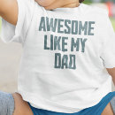 Recherche de super papa bébé vêtements Drôle