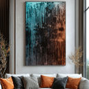Recherche de contraste impressions sur toile Abstrait