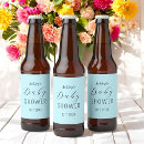 Search for baby shower beer labels Blue