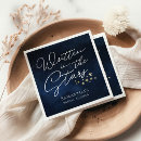 Search for moon and stars napkins Written in the stars