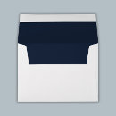 Search for inside cards invites Navy blue