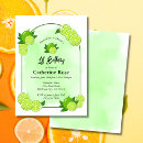 Search for lime green birthday invitations Summer