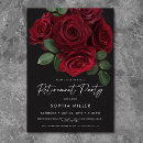 Search for floral retirement party invitations Classic