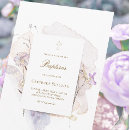 Search for floral christening invitations Baptism