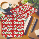 Search for green christmas tree plates Red and green