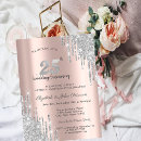 Search for silver wedding anniversary invitations 25th