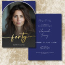 Recherche de sophistiqué anniversaire invitations Classique