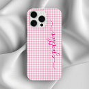 Search for pink gingham iphone cases Classic