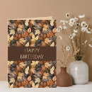 Search for fall birthday cards Brown