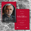 Recherche de rouge et argent invitations Classique