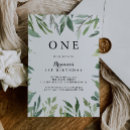Search for unique girl 1st birthday invitations For her