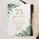 Recherche de soixante quinze ans invitations Chic