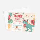 Search for three rex birthday invitations 3rd