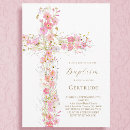 Search for cross christening invitations Catholic