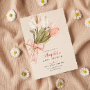 Recherche de tulip baby shower invitations Rose