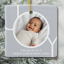 Search for grey ornaments Baby girl