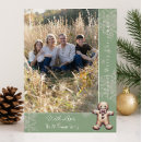 Search for gingerbread man christmas cards Green