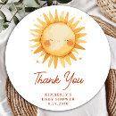 Search for sun thank you stickers Whimsical
