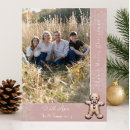 Search for gingerbread photo cards Modern typography