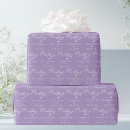 Search for light pastel purple wrapping paper Minimalist
