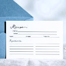 Recherche de recettes cartes Noir et blanc