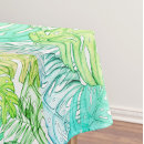 Search for palm leaf tablecloths Pattern